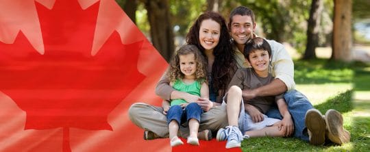 משפחה בקנדה